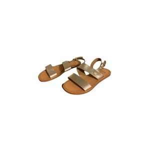 🆕 Marc Fisher Metallic Leather Sandals - Women’s Size 5